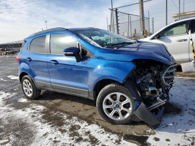 MAJ6P1UL9JC239455 - 2018 FORD ECOSPORT SE BLUE photo 4