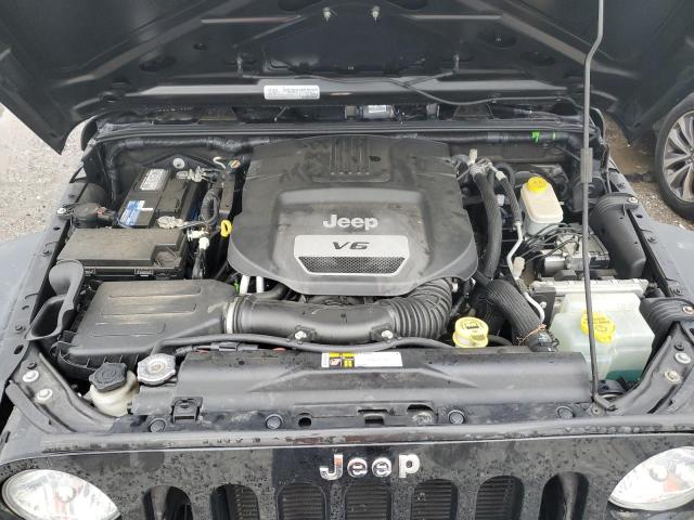 1C4BJWDG8GL101389 - 2016 JEEP WRANGLER U SPORT შავი ფოტო 11
