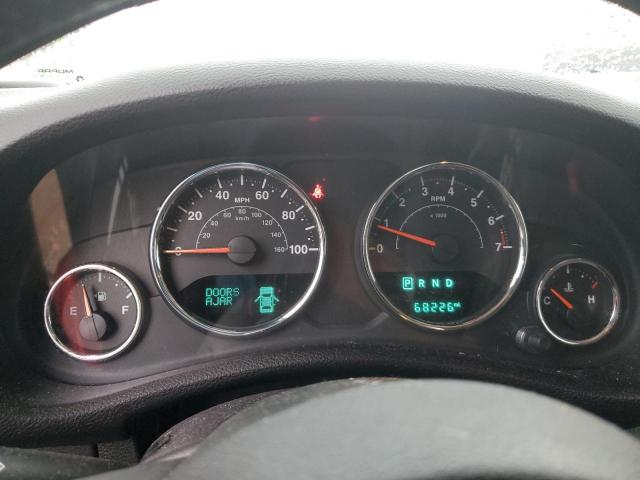 1C4BJWDG8GL101389 - 2016 JEEP WRANGLER U SPORT შავი ფოტო 9