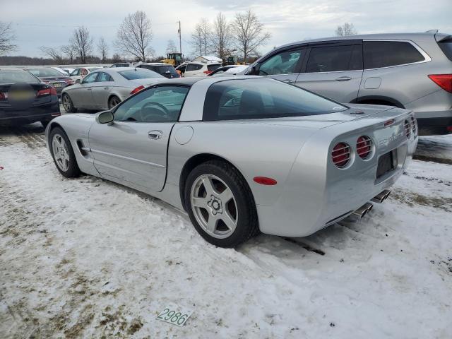 1G1YY22G0V5106193 - 1997 CHEVROLET CORVETTE SILVER photo 2