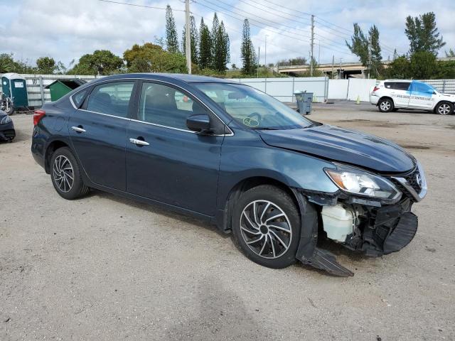 3N1AB7AP5GY224113 - 2016 NISSAN SENTRA S BLUE photo 4