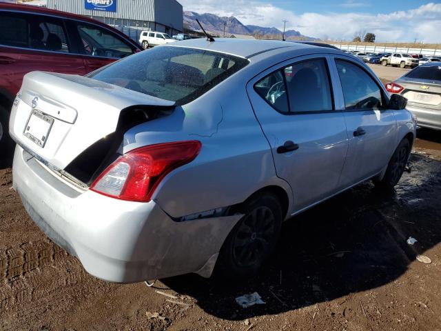 3N1CN7AP3HL811120 - 2017 NISSAN VERSA S SILVER photo 3