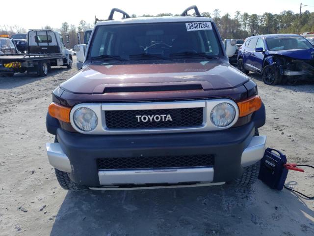 JTEBU11F070047167 - 2007 TOYOTA FJ CRUISER BURGUNDY photo 5