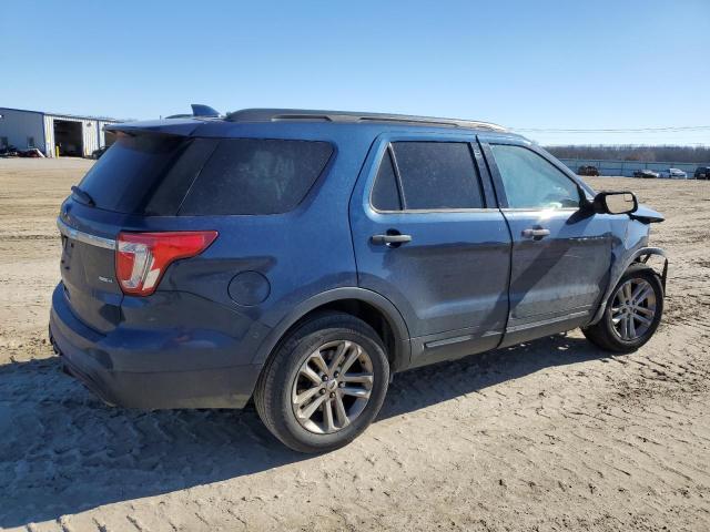 1FM5K8B87GGC01697 - 2016 FORD EXPLORER BLUE photo 3