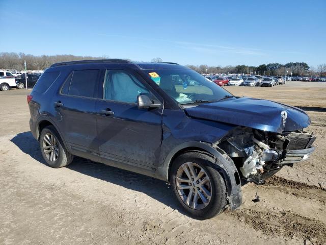 1FM5K8B87GGC01697 - 2016 FORD EXPLORER BLUE photo 4