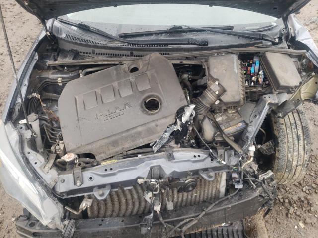 2T1BURHEXJC067570 - 2018 TOYOTA COROLLA L GRAY photo 11