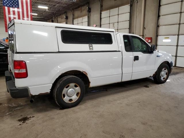 1FTRF12W68KE57697 - 2008 FORD F150 WHITE photo 3