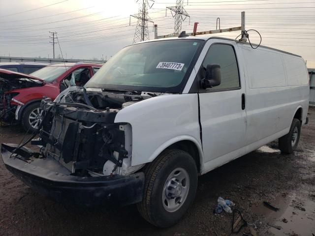 1GCWGBFFXH1341053 - 2017 CHEVROLET EXPRESS G2 WHITE photo 1