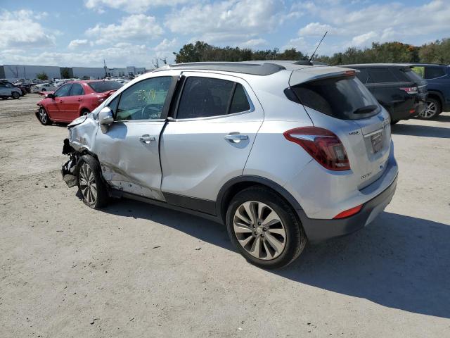 KL4CJBSBXHB009626 - 2017 BUICK ENCORE PREFERRED II SILVER photo 2