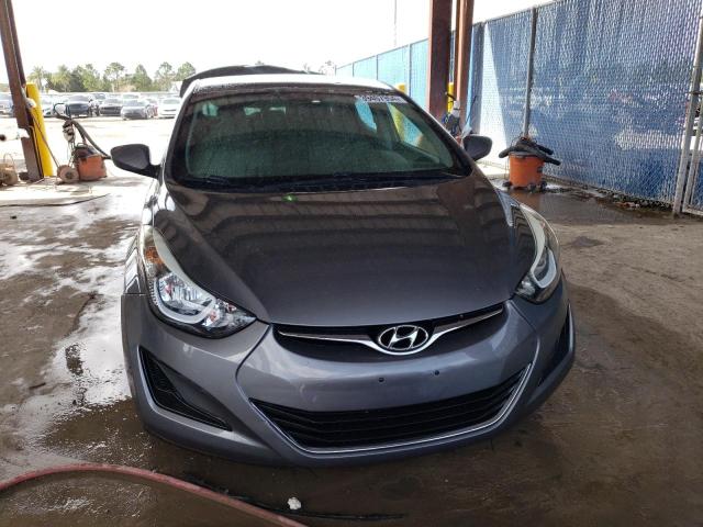 5NPDH4AE7EH468815 - 2014 HYUNDAI ELANTRA SE GRAY photo 5