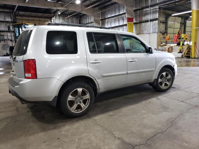 5FNYF4H5XCB054243 - 2012 HONDA PILOT EXL SILVER photo 3