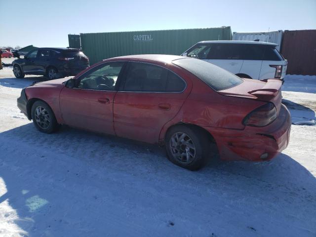 1G2NF52E34M688136 - 2004 PONTIAC GRAND AM SE1 RED photo 2