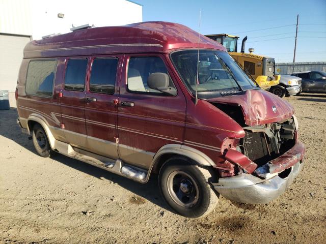 2B6HB11Y7XK573238 - 1999 DODGE RAM VAN B1500 BURGUNDY photo 1