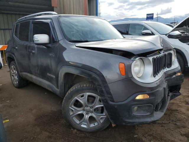 ZACCJBDT6GPD46133 - 2016 JEEP RENEGADE LIMITED CHARCOAL photo 4