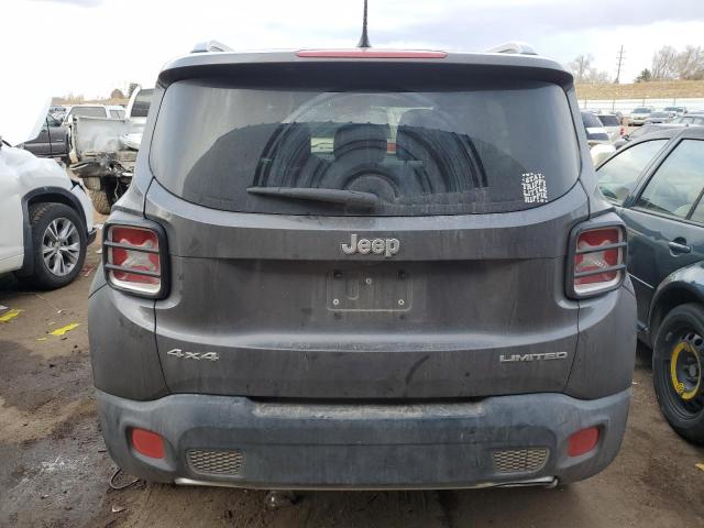 ZACCJBDT6GPD46133 - 2016 JEEP RENEGADE LIMITED CHARCOAL photo 6