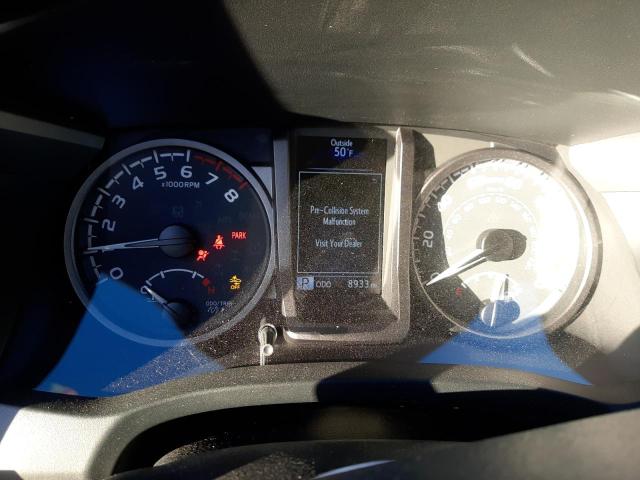 3TYRZ5CN2NT019806 - 2022 TOYOTA TACOMA ACCESS CAB ვერცხლისფერი ფოტო 9