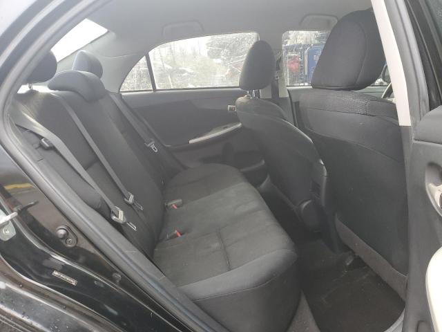 2T1BU4EE5BC628475 - 2011 TOYOTA COROLLA BASE BLACK photo 10