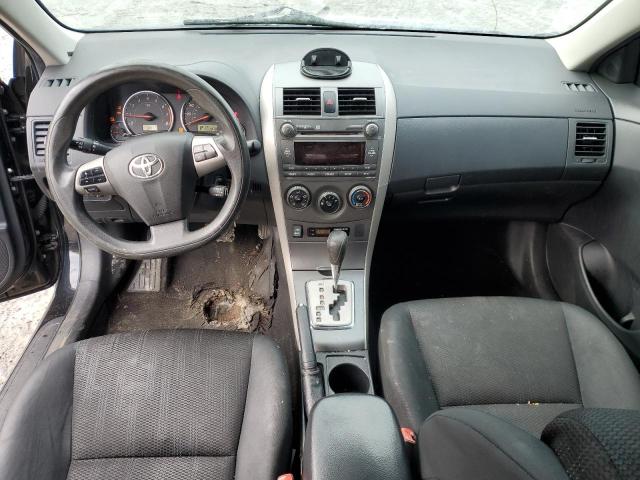 2T1BU4EE5BC628475 - 2011 TOYOTA COROLLA BASE BLACK photo 8