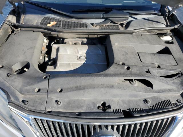 2T2BK1BA4AC059781 - 2010 LEXUS RX 350 SILVER photo 12