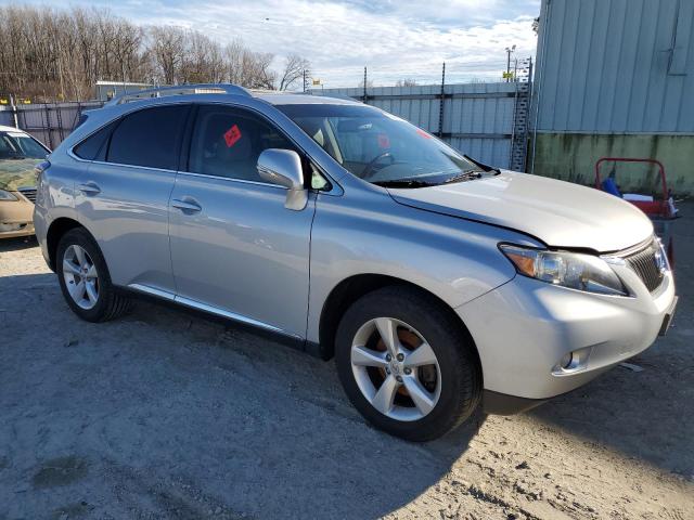 2T2BK1BA4AC059781 - 2010 LEXUS RX 350 SILVER photo 4