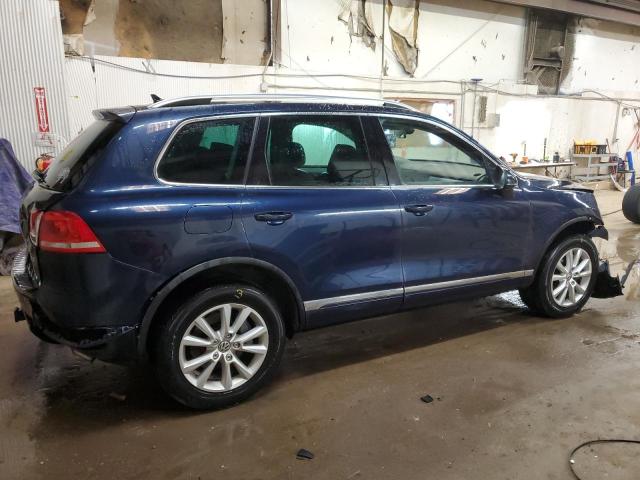 WVGEF9BP4DD009507 - 2013 VOLKSWAGEN TOUAREG V6 BLUE photo 3