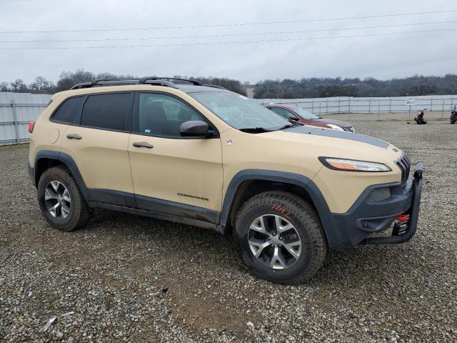 1C4PJMBS1GW167606 - 2016 JEEP CHEROKEE TRAILHAWK 棕色 照片 4