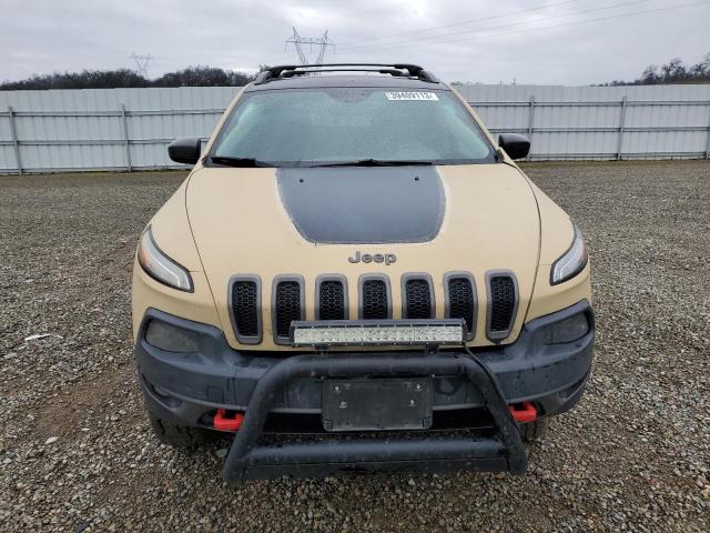 1C4PJMBS1GW167606 - 2016 JEEP CHEROKEE TRAILHAWK 棕色 照片 5