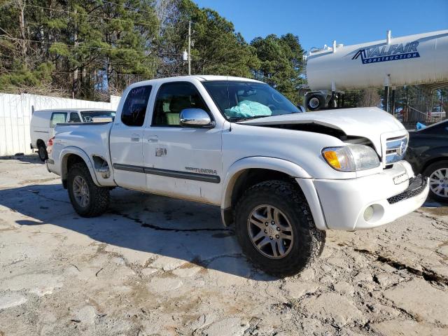 5TBRT34164S447477 - 2004 TOYOTA TUNDRA ACCESS CAB SR5 WHITE photo 4