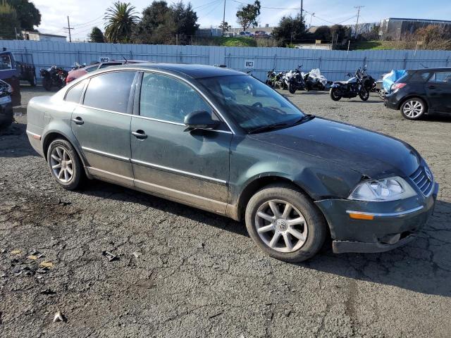 WVWPD63BX4E285446 - 2004 VOLKSWAGEN PASSAT GLS GREEN photo 4