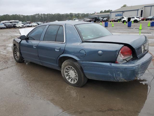 2FAFP71WXYX178261 - 2000 FORD CROWN VICT POLICE INTERCEPTOR BLUE photo 2