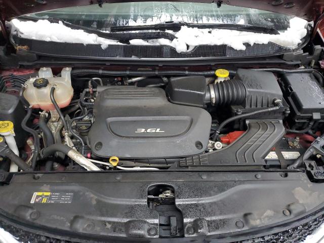 2C4RC1BGXHR609712 - 2017 CHRYSLER PACIFICA TOURING L Բորդո լուսանկար 12