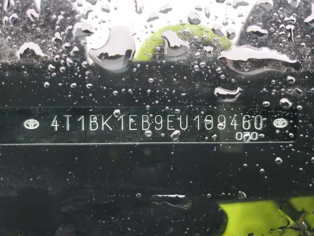 4T1BK1EB9EU109460 - 2014 TOYOTA AVALON BASE 白色 照片 12