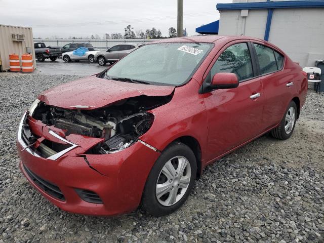 3N1CN7AP2DL854437 - 2013 NISSAN VERSA S RED photo 1