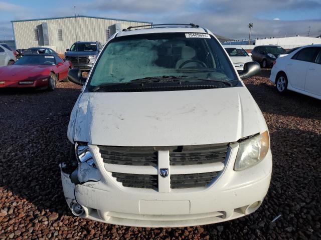 2D4GP44L65R589724 - 2005 DODGE GRAND CARA SXT WHITE photo 5