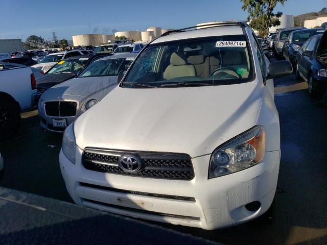 JTMBD33V076046084 - 2007 TOYOTA RAV4 WHITE photo 5