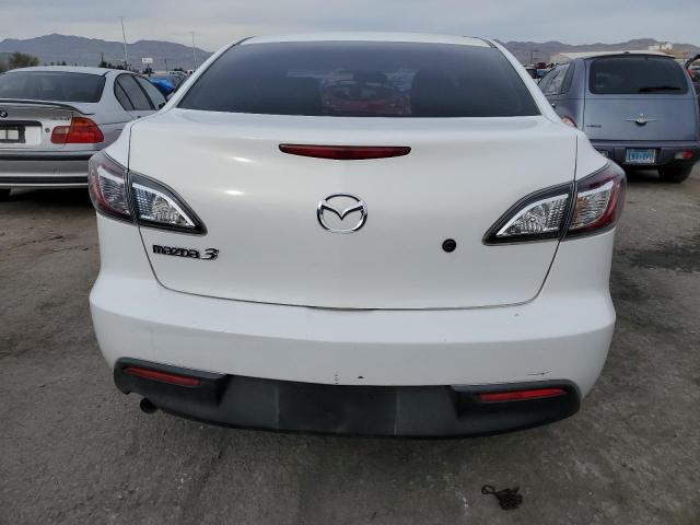 JM1BL1UG4B1363394 - 2011 MAZDA 3 I WHITE photo 6