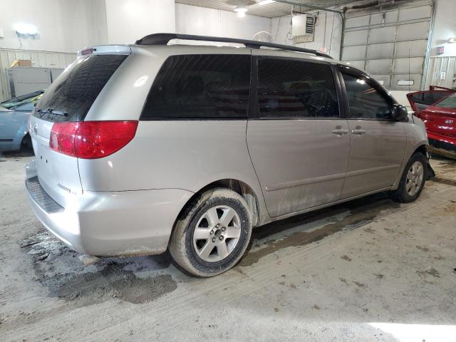 5TDZK23C17S075834 - 2007 TOYOTA SIENNA CE SILVER photo 3