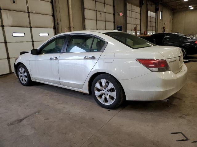 1HGCP36859A011186 - 2009 HONDA ACCORD EXL WHITE photo 2