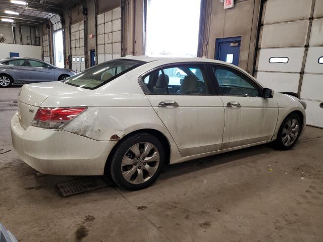 1HGCP36859A011186 - 2009 HONDA ACCORD EXL WHITE photo 3