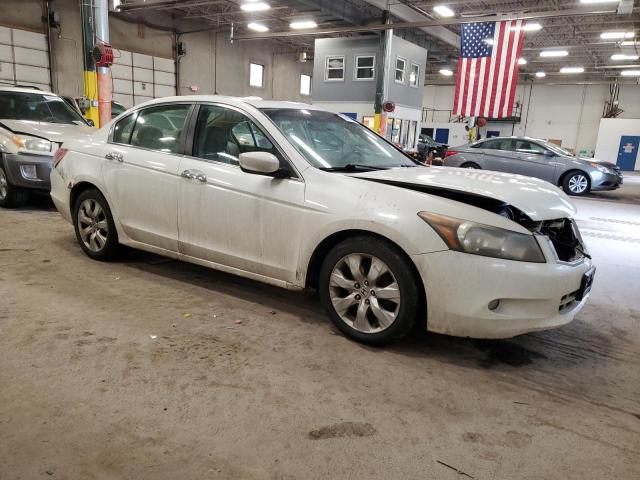 1HGCP36859A011186 - 2009 HONDA ACCORD EXL WHITE photo 4