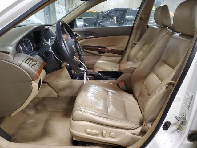 1HGCP36859A011186 - 2009 HONDA ACCORD EXL WHITE photo 7