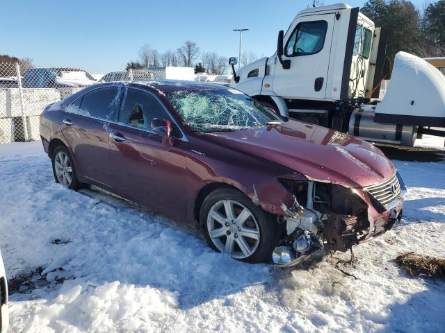 JTHBJ46G182181254 - 2008 LEXUS ES 350 MAROON photo 4