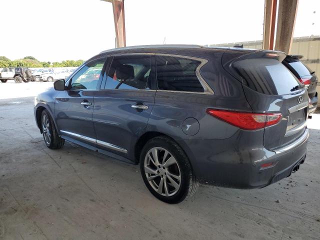 5N1AL0MMXDC301402 - 2013 INFINITI JX35 GRAY photo 2