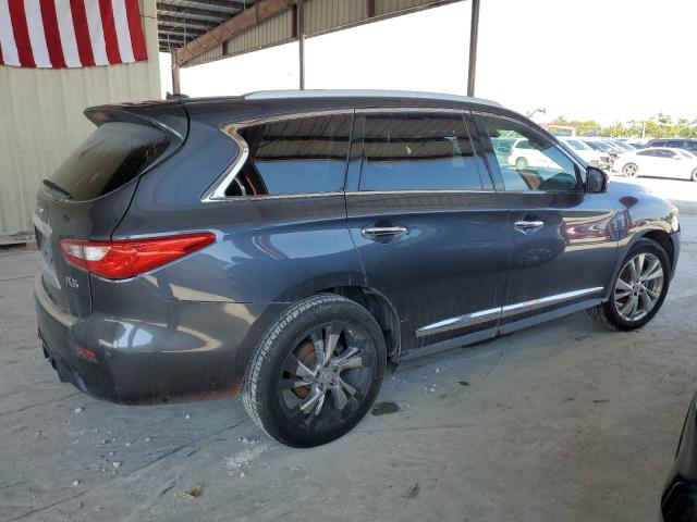 5N1AL0MMXDC301402 - 2013 INFINITI JX35 GRAY photo 3