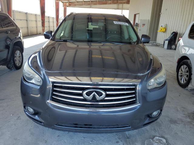 5N1AL0MMXDC301402 - 2013 INFINITI JX35 GRAY photo 5