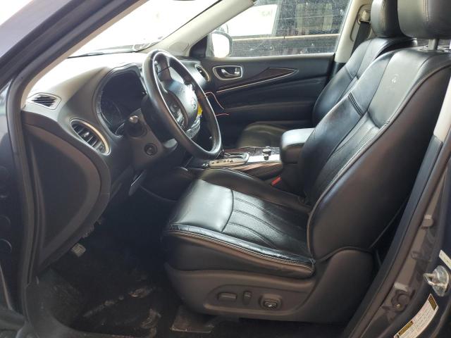 5N1AL0MMXDC301402 - 2013 INFINITI JX35 GRAY photo 7