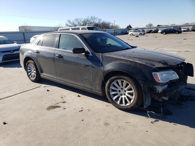 2C3CCAAG4DH743059 - 2013 CHRYSLER 300 BLACK photo 4