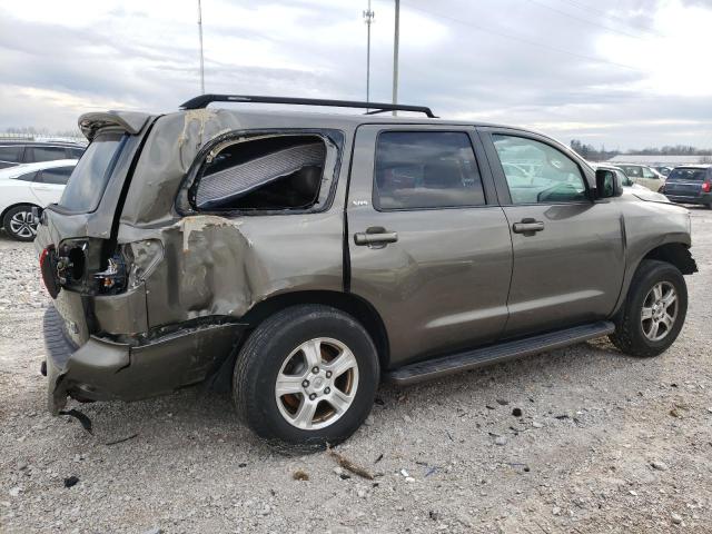 5TDBY64A08S008521 - 2008 TOYOTA SEQUOIA SR5 BROWN photo 3