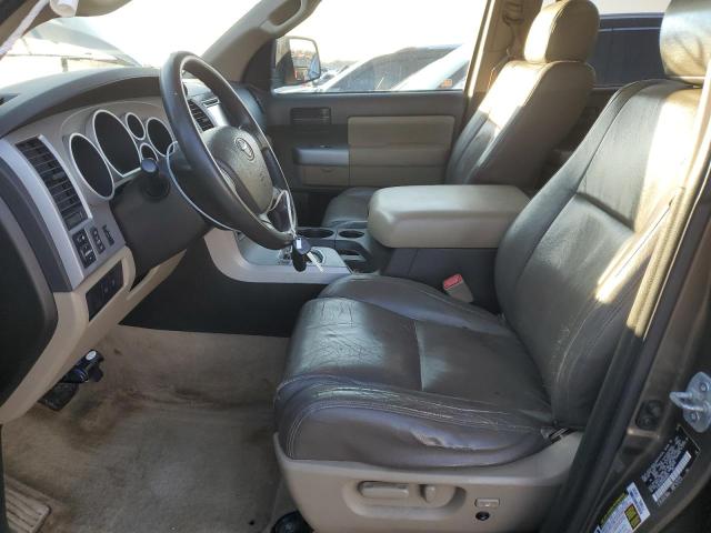 5TDBY64A08S008521 - 2008 TOYOTA SEQUOIA SR5 BROWN photo 7