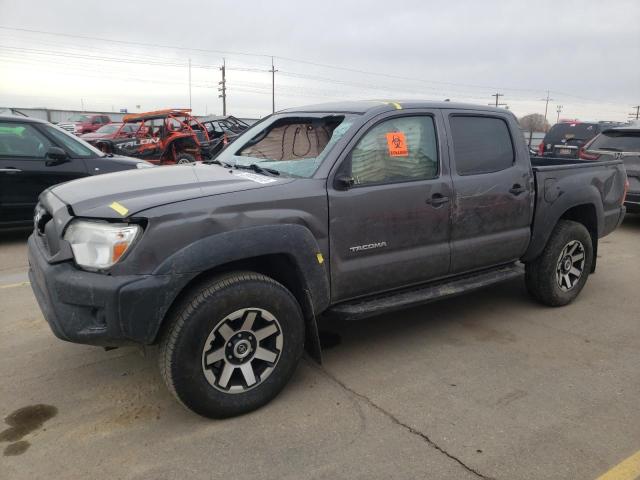 5TFLU4EN4CX026514 - 2012 TOYOTA TACOMA DOUBLE CAB ნაცრისფერი ფოტო 1